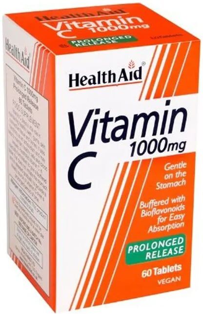 Health Aid VITAMIN C 1000MG + BIOFLAVONOIDES 60 Tabs