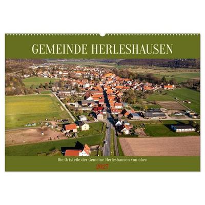 Gemeinde Herleshausen (Wandkalender 2027 DIN A2 quer), CALVENDO Monatskalender