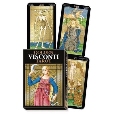Golden Visconti Tarot Grand Trumps, von Lo Scarabeo, Llewellyn Publications, 978-0-7387-4983-9