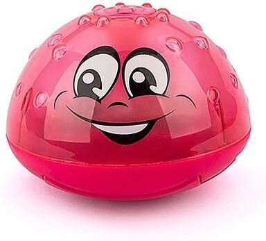 Uplifted Goods Electric Inductive Water Spray And Light Sphere red Ball