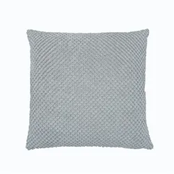 Kissenhülle Max silber (LB 48x48 cm) - silber - LB 48x48 cm