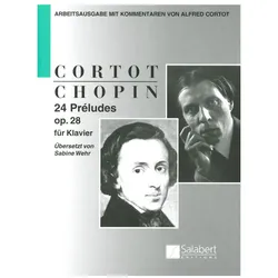 24 Preludes op.28 für Klavier, Fachbücher von Frédéric Chopin