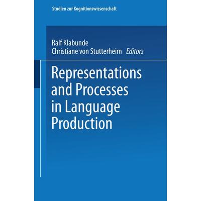 Representations and Processes in Language Production, Taschenbuch von , Deutscher Universitätsverlag, 978-3-8244-4348-2