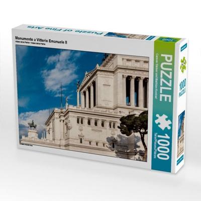 CALVENDO Puzzle Monumento a Vittorio Emanuele II | 1000 Teile Lege-Größe 64x48cm Foto-Puzzle für glückliche Stunden