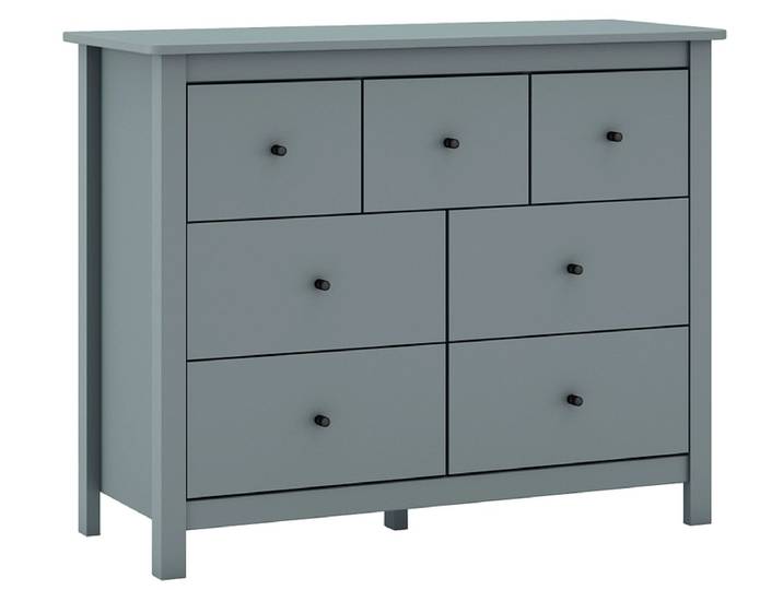 Kommode MARCKERIC MISTI 7 Schubladen 40x110x80cm grün matt
