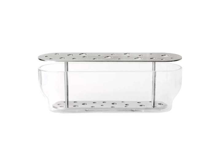 Fritz Hansen Vase Ikebana acier inoxydable Long