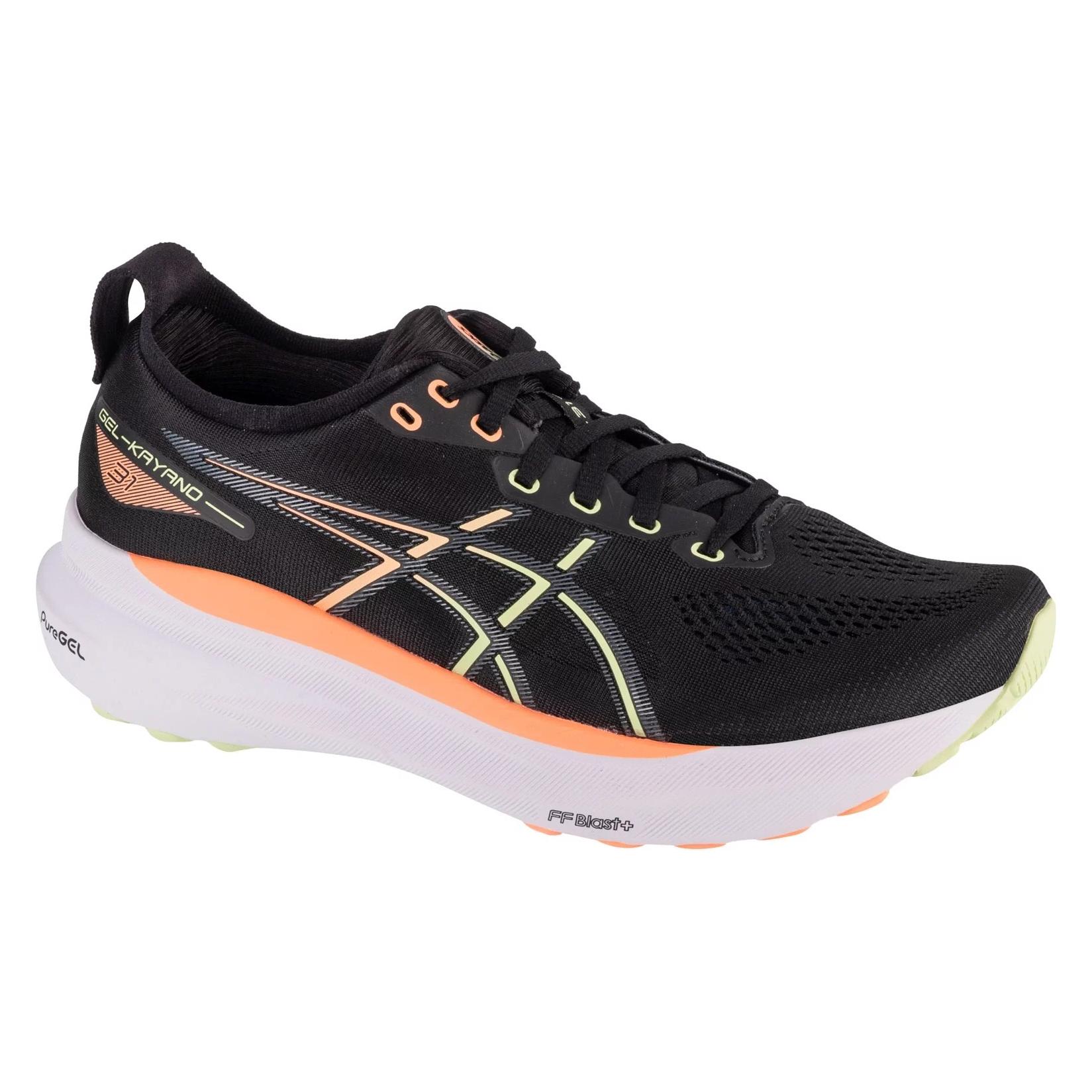 ASICS GEL-Kayano 31 Laufschuhe Schwarz / Cool Matcha Herren (44) (1011B867-003)