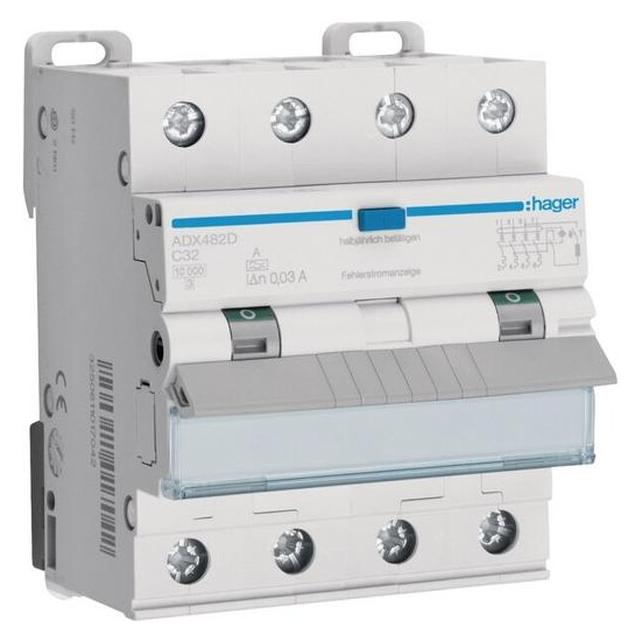 Hager FI/LS-Schalter (ADX482D)