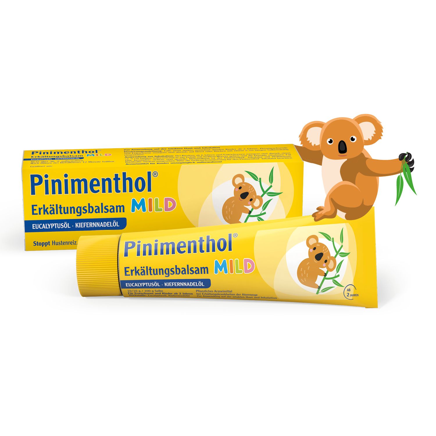Pinimenthol Erkältungsbalsam mild 50 g Salbe