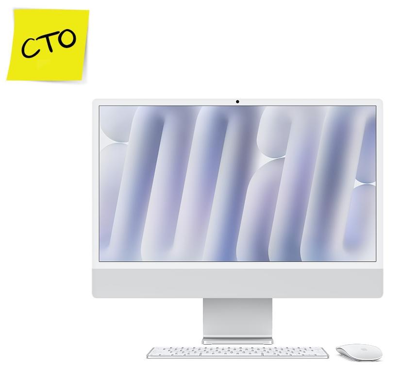 Apple iMac 24" CTO Silber (24GB,1TB,Gigabit Ethernet)