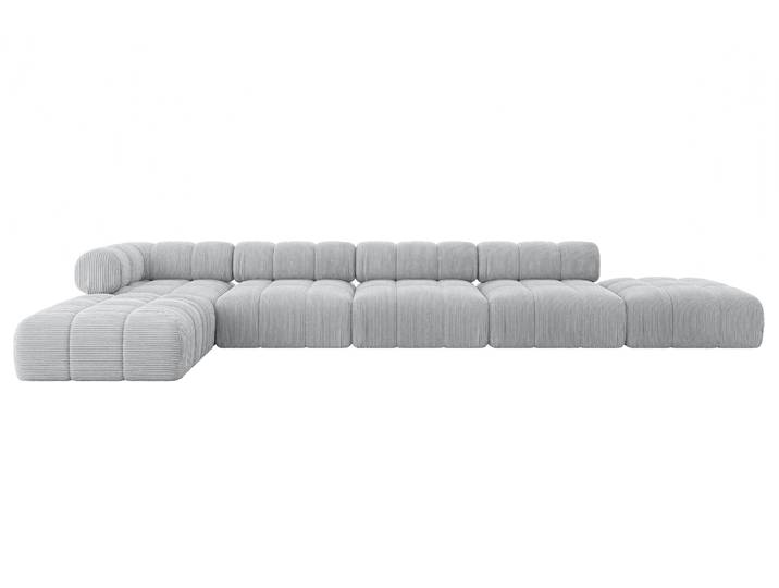 Ecksofa Kerru-L3 Grau - Poso 110