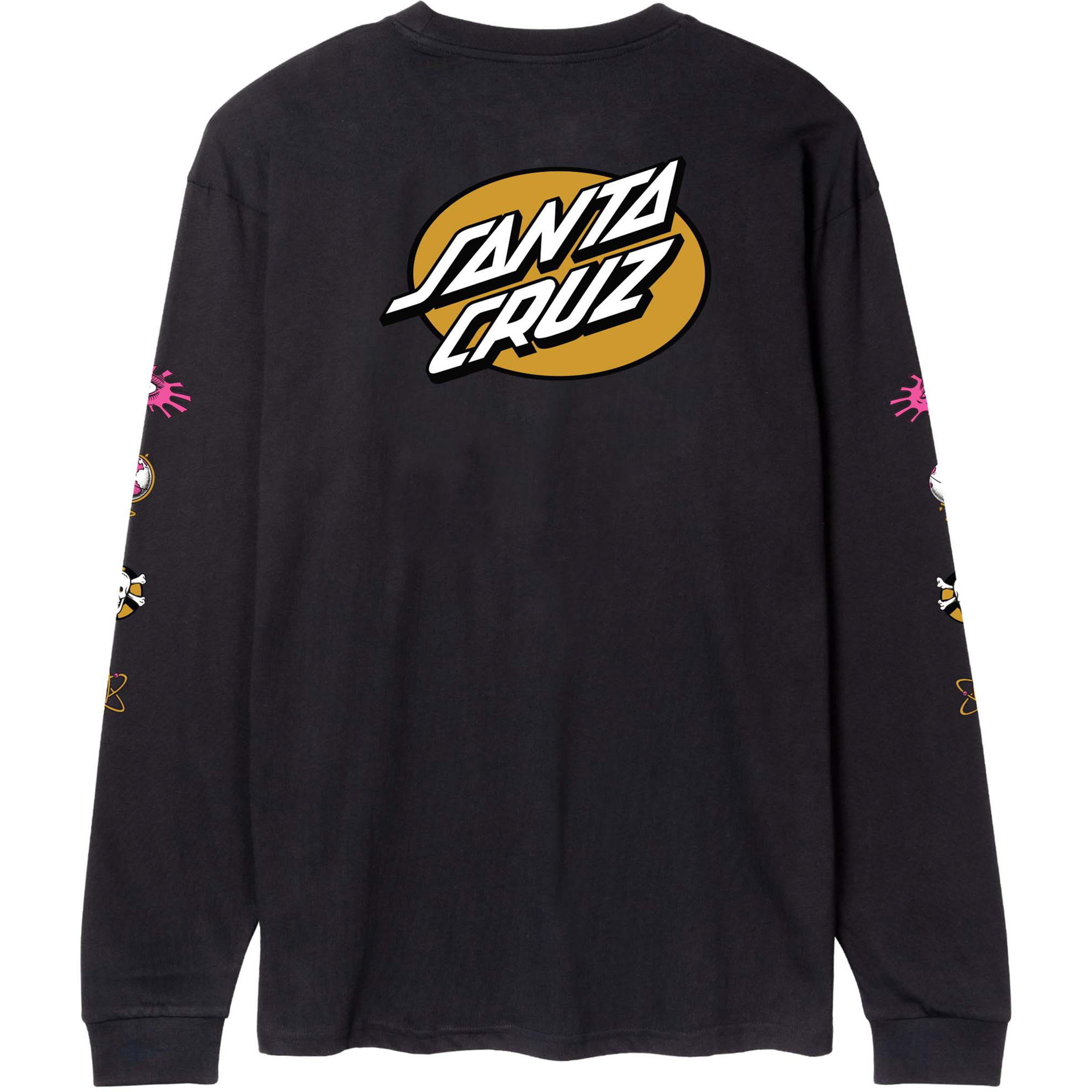 Santa Cruz Knibbs Cryptic Herren Longsleeves schwarz Größe L Hautfreundlich