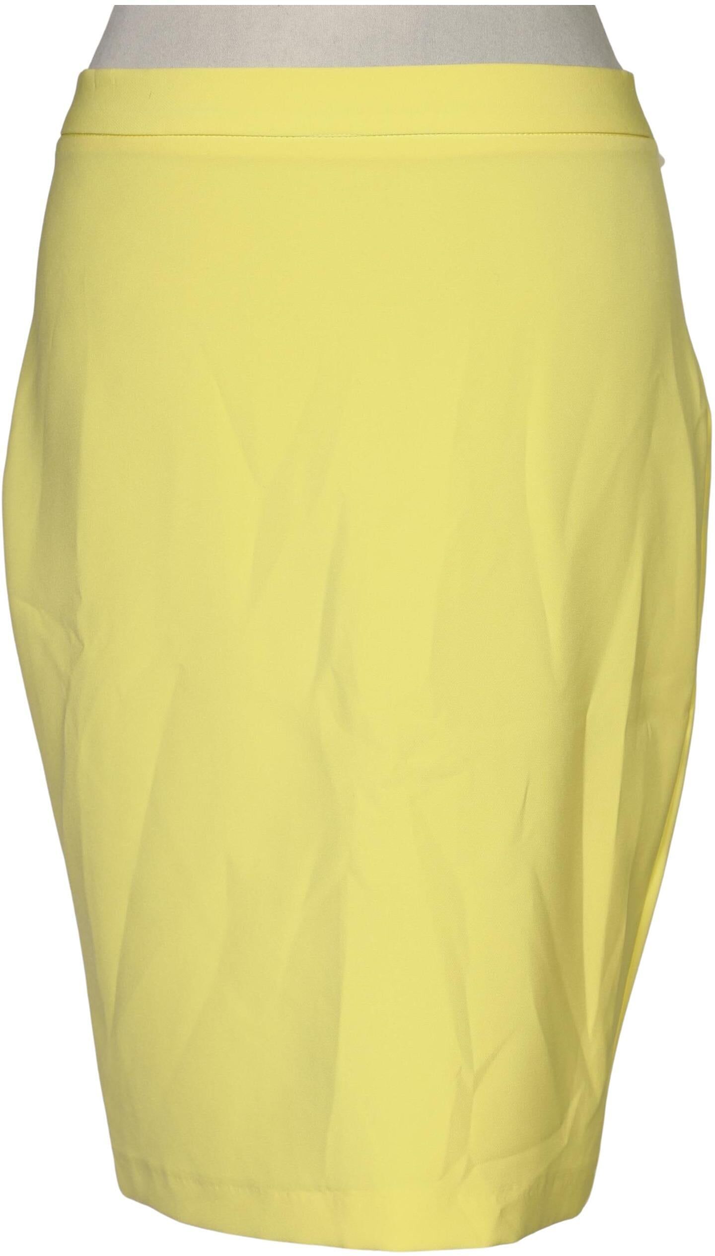 Alba Moda Damen Rock, Gelb, Gr. EU 34 (IT 40), Synthetik / Elasthan - Second Hand