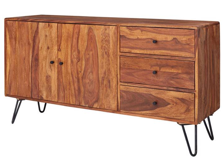 Sideboard Wexford Massivholz Sheesham