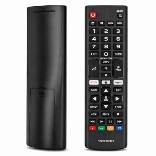 Universele afstandsbediening voor LG TV en LG Smart TV, compatibel met alle LG modellen zoals OLED, NanoCell, UHD en 4K