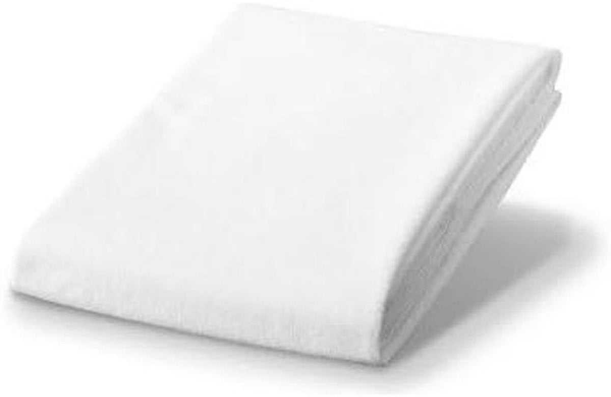 Molton Hoeslaken Matrasbeschermer Wit 90x200 cm