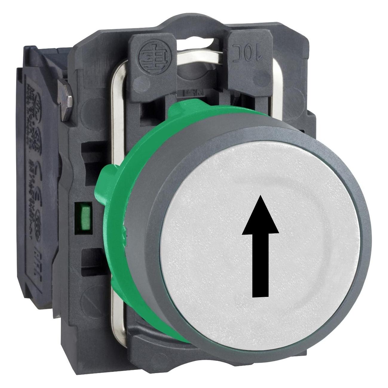 Schneider Electric Drucktaster, kompl, Kunststoff, tastend, XB5AA3341C0 (XB5AA3341C0)