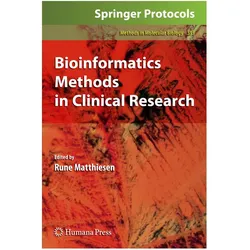 Bioinformatics Methods in Clinical Research, Fachbücher von Rune Matthiesen