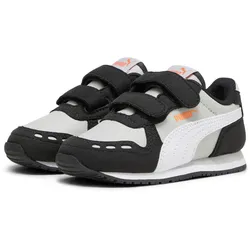PUMA Cabana Racer Sl 20 Baby-Sneaker mit Klettverschluss 11 - ash gray/puma white/puma black 21
