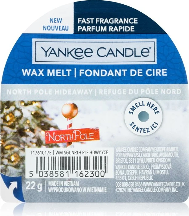 YANKEE CANDLE North Pole Hideaway 22 g