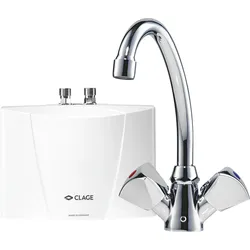 CLAGE M3/SNM - CLAGE Durchlauferhitzer + Armatur, 2 l/min, drucklos