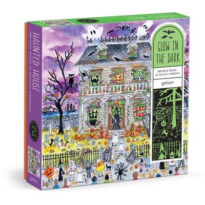 Michael Storrings Haunted House 500 Piece Glow in the Dark Puzzle, von Galison, Galison, 978-0-7353-8612-9
