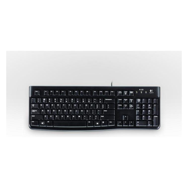Logitech K120 For Business Keyboard (RU Layout) (Ohne Tastaturlayout, Kabelgebunden) (920-002522)