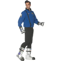 Underwraps Astronaut Stiefelstulpen silber