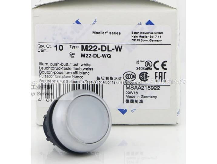 10 PIÈCES Nouveau Original Véritable M22-DL-G M22-DL-R M22-DL-Y M22-DL-B M22-DL-W