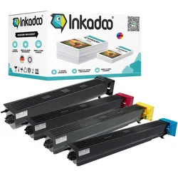Inkadoo, Toner, Toner kompatibel mit Konica Minolta A0TM450 / TN-613C Toner