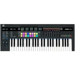novation 61SL MKIII (Keyboard), MIDI Controller, Mehrfarbig, Schwarz