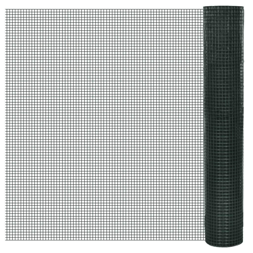 Merkloos Kippenhek van Gegalvaniseerd Staal met PVC Coating