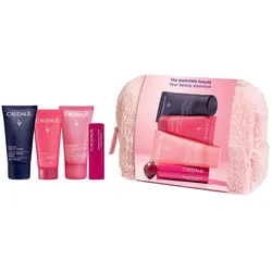 CAUDALIE Winter Reiseset (Gel 30ml + Cream 15ml + Balsam 4,5g + Shampoo 30ml + Tasche)