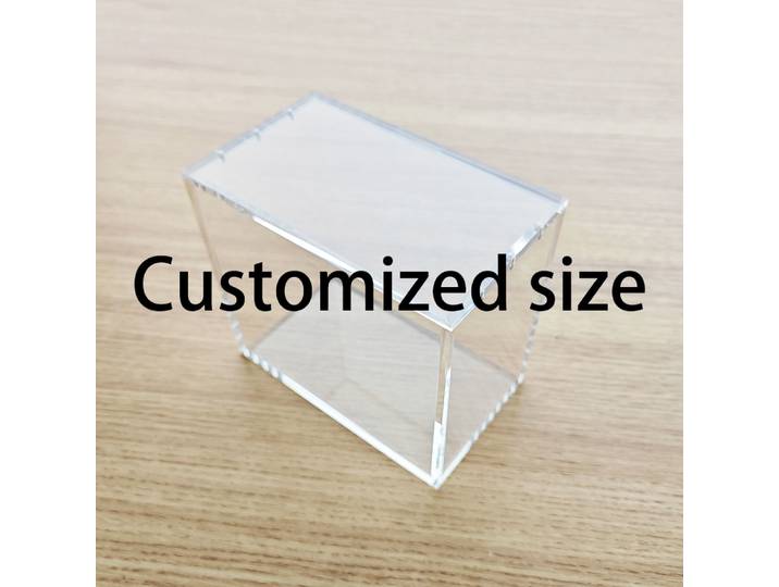 Boîte de rangement transparente en plastique, 6 pièces/lot, conteneur pour bonbons, noix, dessert, fruits, salade, frais