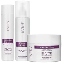 750ml dusy professional Envité Cleansing Set (Shampoo 250ml + Spray 250ml + Mask 250ml)