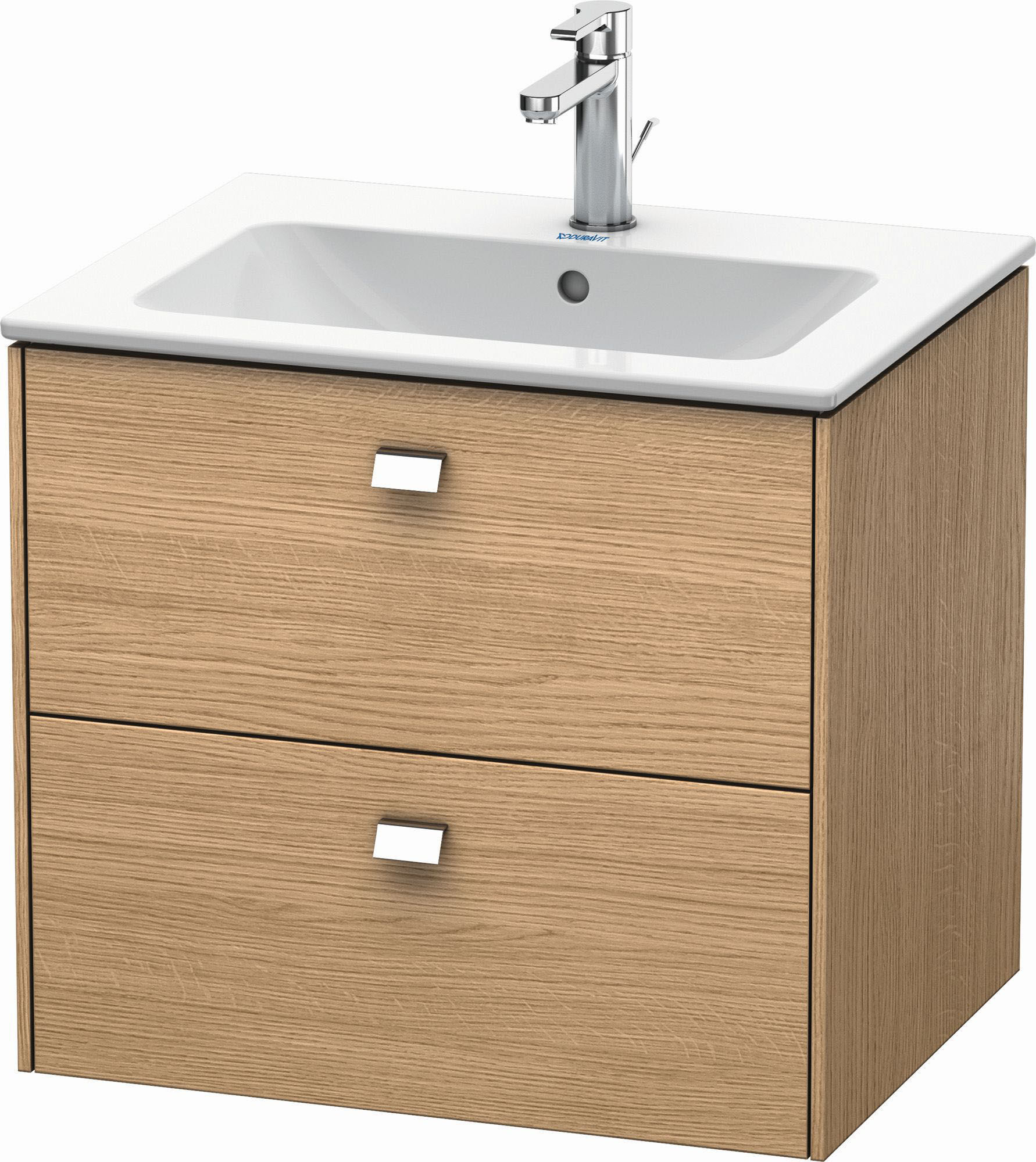 Brioso Duravit BR410101052 620x553, Chêne Européen , 2 coulissants, poignée Chêne Européen