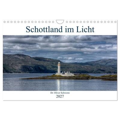 Schottland im Licht (Wandkalender 2027 DIN A4 quer), CALVENDO Monatskalender