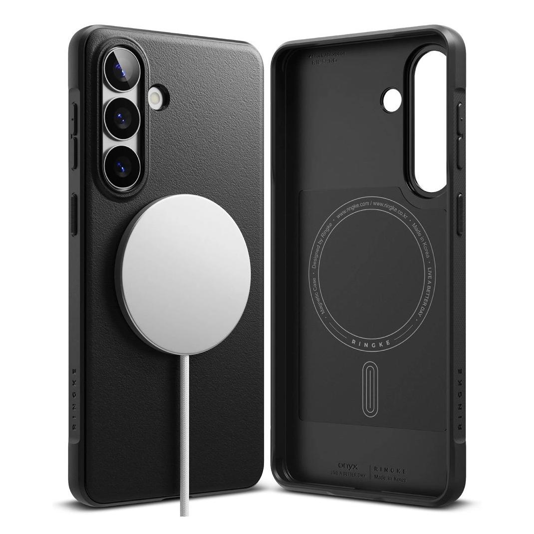 Ringke Onyx Magnetisch Magsafe Galaxy S26+ Plus Schwarz (Samsung Galaxy S26+) (OMG1255E55)