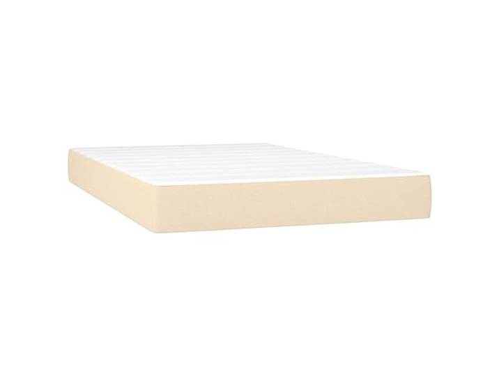 vidaXL Taschenfederkernmatratze Mittel Matratze Bett Matratzen Taschenfederkern Federkernmatratze Schaumstoffmatratze Creme 120x200x20cm Stoff