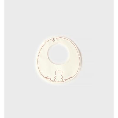 Lätzchen IDO "BABY GIRL ACCESSORIES", Baby, sanftes weiß, 100% Baumwolle, Lätzchen