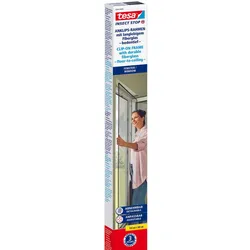 tesa Fliegengitter Insect Stop Clip On anthrazit 1,2 x 2,4 m
