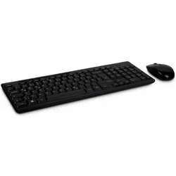 Intertech KB-208 (DE, Kabellos), Tastatur, Schwarz