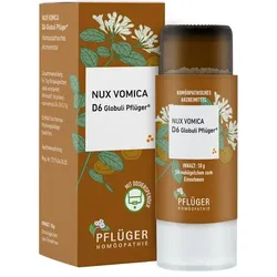 Nux Vomica D 6 Globuli Pflüger Globulispender 10 g