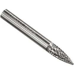 TYROLIT Hartmetallfräser DxT-SxL 13x25-8x70 Für Gusseisen, Stahl und Edelstahl, Form: 52SPG - Geschoss, Art. 766145