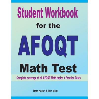 Student Workbook for the AFOQT Math Test, Taschenbuch von Reza Nazari,Sam Mest, Effortless Math Education, 978-1-64612-083-3
