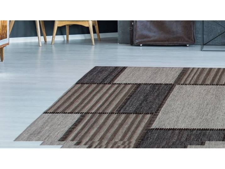 Teppich KAYOOM Phoenix 112 , beige (natur, creme), B:200cm H:6mm L:290cm, Wolle, Teppiche, Teppich, Dezenter Jacquard-Teppich, Flachflor, Aus pflegeleichten Materialien
