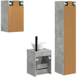 vidaXL, Badmöbelset, Badezimmermöbel-Set