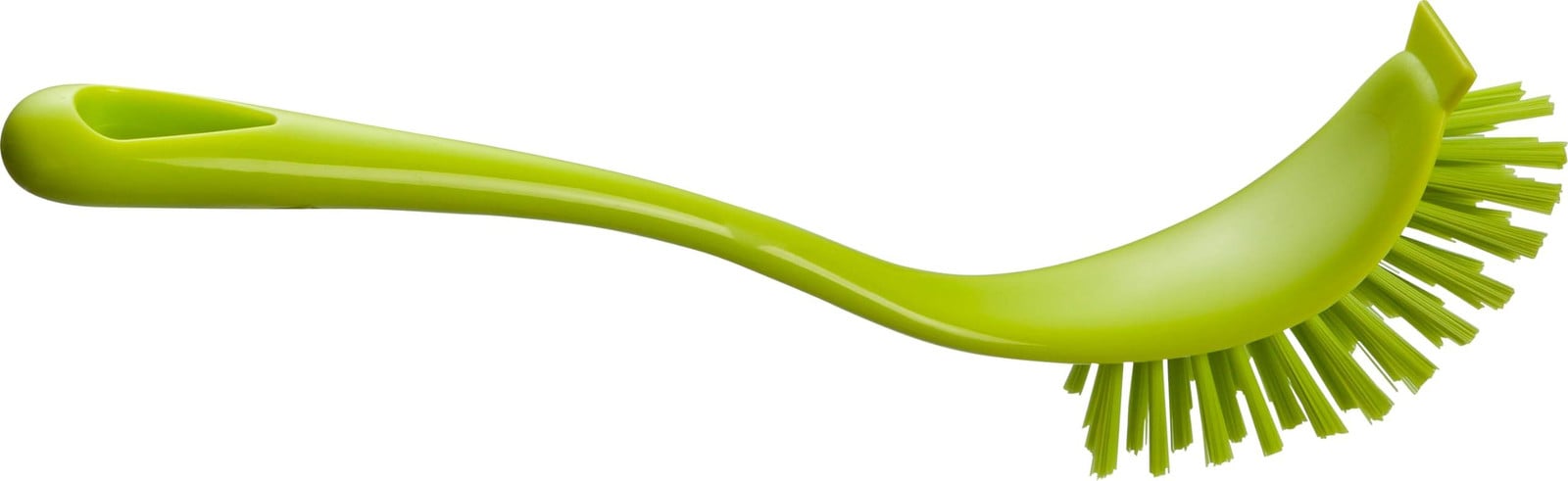 Dripio Spoelborstel Rondo ovaal limoenggroen 24 cm