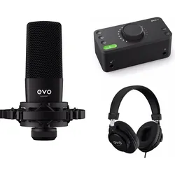Audient Start Recording Bundle (USB), Audio Interface, Schwarz