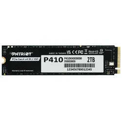 PATRIOT P410 2TB, M.2 2280 / M-Key / PCIe 4.0 x4